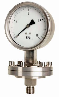 YTP隔膜(mo)壓力表(biǎo)